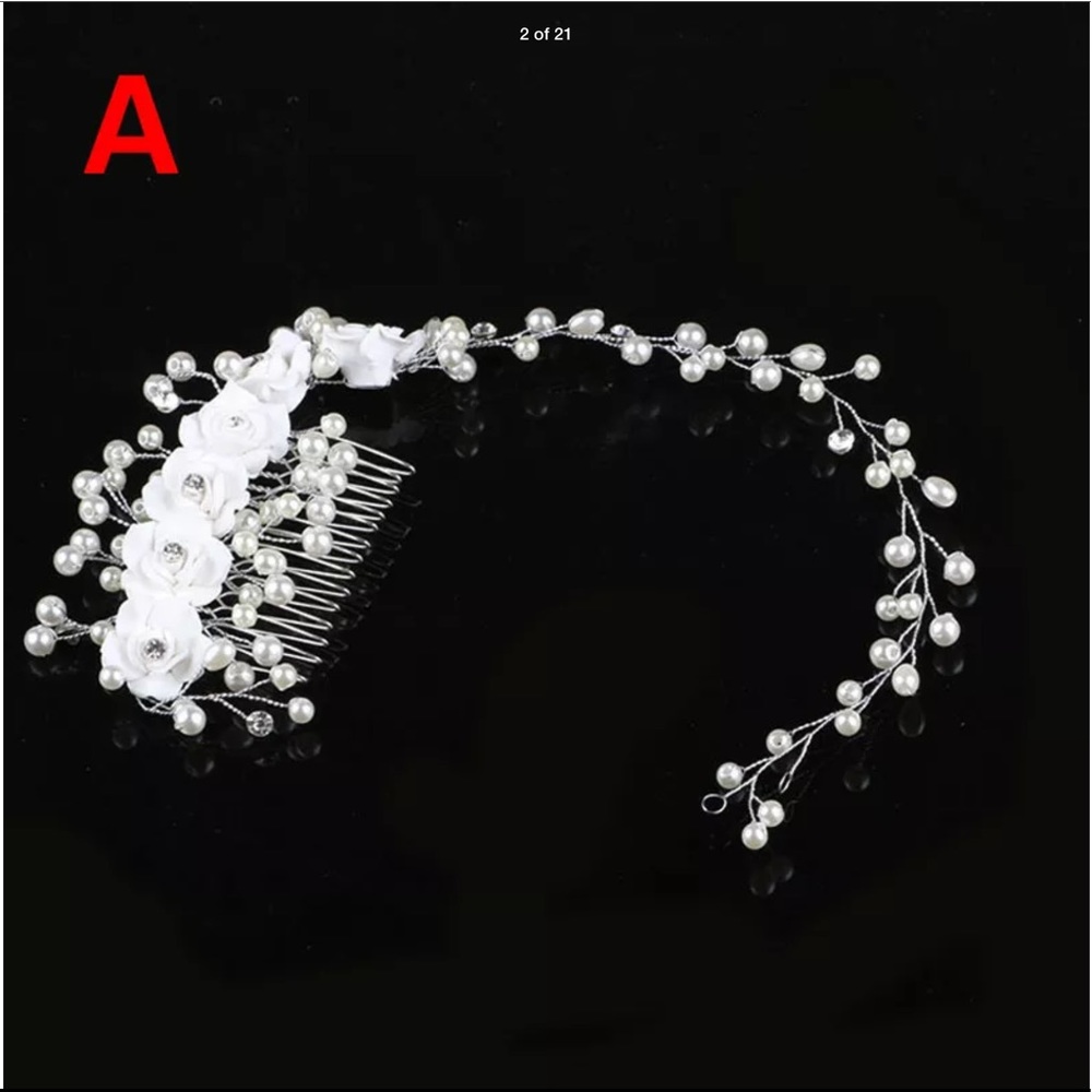 Wedding / Prom Hair Comb Accessory - Picture 5 of 10